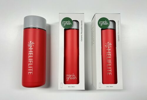 Heliflite 20oz Water Bottle - Red