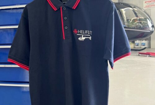 Heliflite Polo Shirt (Various Sizes) - Navy